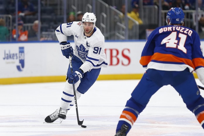John Tavares dosáhne 1000 bodů, když hraje za Toronto Maple Leafs